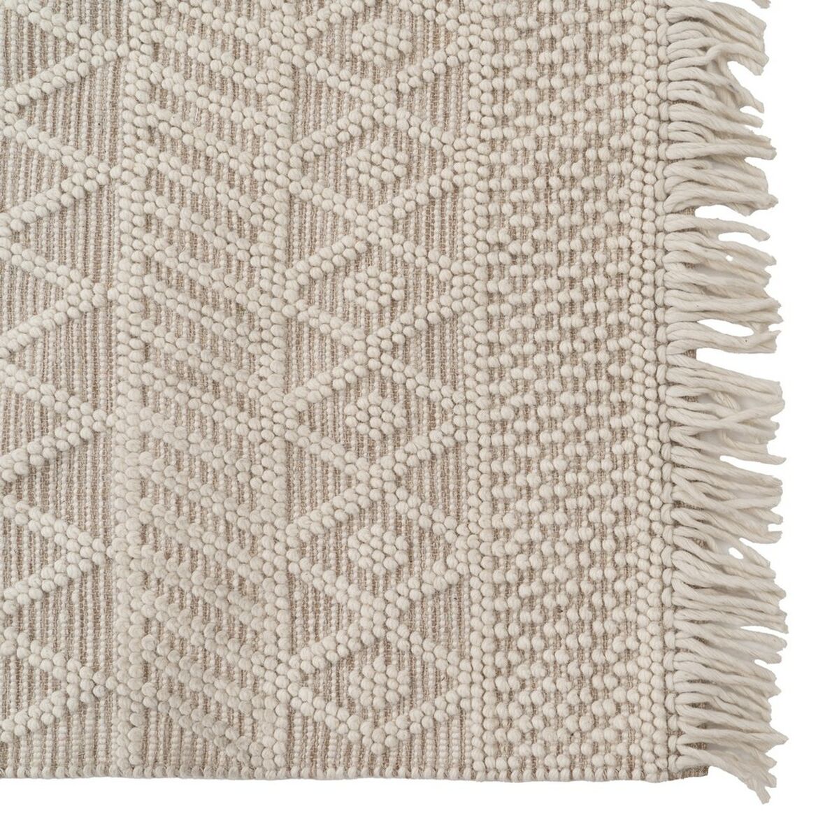 Gulvteppe Krem 160 x 230 x 1 cm